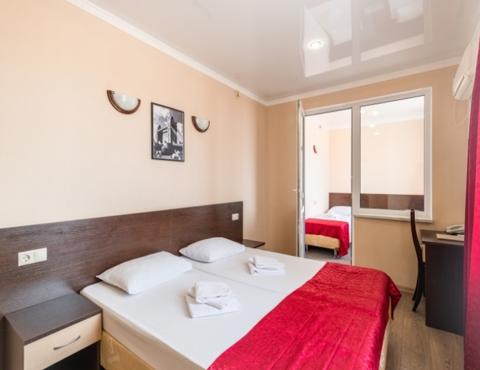 Стандарт 3-местный без балкона - Санаторий «Маяк» Анапа