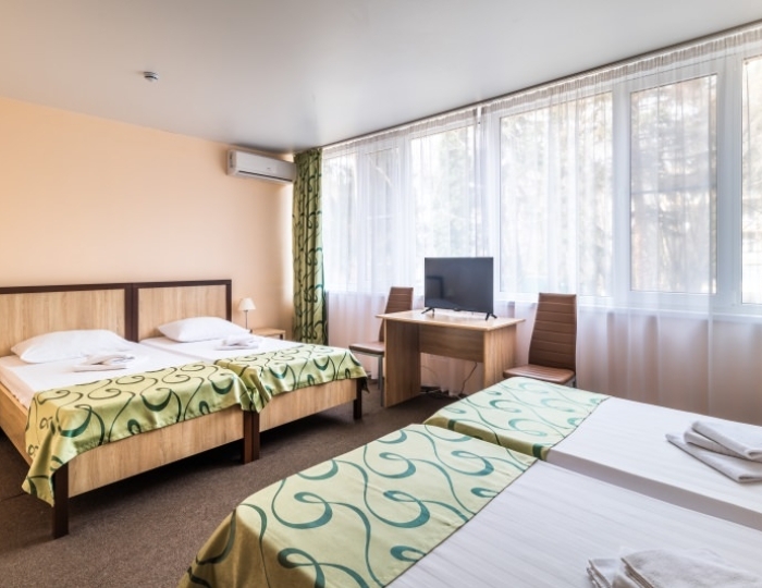 Стандарт 4-местный без балкона - Санаторий «Маяк» Анапа